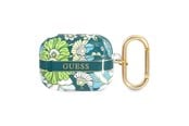 Handys - Anderes Zubehör - GUESS GUAPHHFLN AirPods Pro cover green/green Flower Strap Collection - 3666339047306
