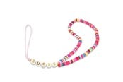Handys - Anderes Zubehör - GUESS pendant GUSTGMPP Phone Strap multicolor pink/multicolor pink Heishi Beads - 3666339048358