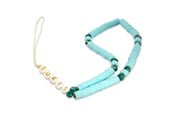 Handys - Anderes Zubehör - GUESS pendant GUSTPEARP Phone Strap blue/blue Heishi Beads - 3666339048327