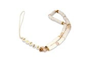 Handys - Anderes Zubehör - GUESS pendant GUSTPEAW Phone Strap white/white Heishi Beads - 3666339048303