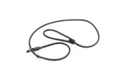 Hunde - Timely PARIS Retrieverleine Schwarz 8 mm. 180 cm. Chrom m/Stop - 5907784918574