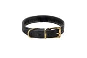 Hunde - Timely TEXAS Halsband Schwarz 30 mm. / 50 cm. - 5907784919632