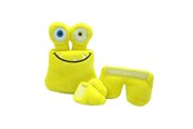 Hunde - Tearrible Aktivitäts-Teddybär Tiny Gelb- m/Quietscher 14 cm. - 66005