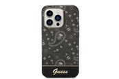 Handys - Cover & Cases - GUESS Bandana Paisley iPhone 14 Pro 6.1" Case - Black - 3666339064020
