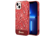 Handys - Cover & Cases - GUESS GUHCP14SHGBNHR iPhone 14 6.1" red/red hardcase Bandana Paisley - 3666339064044