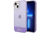 Handys - Cover & Cases - GUESS Translucent iPhone 14 6.1" Case - Purple - 3666339088262
