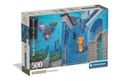 Puzzle - Clementoni Puzzle HQC Blue Street of Chefchaouen 2026 - Compact 500 pieces 2D Puzzles - 35621