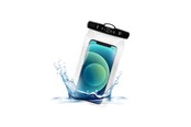 Handys - Anderes Zubehör - FIXED Float Waterproof Bag for Smartphones up to 6.8" - Black - FIXFLT-BK