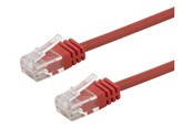 Netzwerk - Kabel - Deltaco patch cable - 1 m - red - Rot - TP-61R-SLIM
