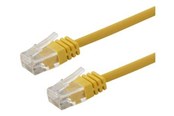 Netzwerk - Kabel - Deltaco patch cable - 5 m - yellow - Gelb - TP-65Y-SLIM