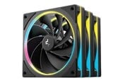 Gehäuselüfter - DeepCool FL12R SE 3IN1 - Gehäuselüfter - 120mm - Schwarz - R-FL12RSE-BKAPN3-G