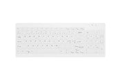 Tastaturen - Contour Active Key QuickClean AK-C7012F - keyboard - medical hygienic design fully sealed compact - QWERTY - Pan Nordic - white Input Device - Tastatur - Nordic ISO - Weiss - AK-C7012F-FUS-W/NOR