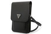 Taschen - GUESS Handbag GUWBSATMBK black / black Saffiano Triangle - 3666339050498