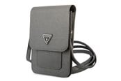 Taschen - GUESS Handbag GUWBSATMGR gray / gray Saffiano Triangle - 3666339050504