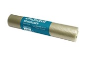 Reinigung - VAERK Abfallsäcke Container, extra stark, transparent, 240L, 10 Beutel pro Rolle - 5708421001709