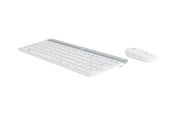 Tastaturen - Logitech Slim Wireless Combo MK470 - Tastatur & Maus Set - Spanisch - Weiss - 920-009199