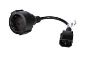 Stromkabel (Extern) - Akyga Pro Series - power extension cable - CEE 7/4 to IEC 60320 C14 - 15 cm - AK-PC-10A