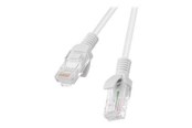Netzwerk - Kabel - Lanberg patch cable - 50 cm - grey RAL 7035 - Grau - PCF5-10CC-0050-S