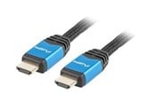 Display Kabel - Lanberg Premium HDMI cable with Ethernet - 1.8 m - CA-HDMI-20CU-0018-BL
