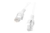 Netzwerk - Kabel - Lanberg patch cable - 10 m - white RAL 9010 - Weiß - PCU5-10CC-1000-W