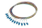 Netzwerk - Kabel - Lanberg pigtail - 2 m - multicolour - Schwarz - FP-LCUP-SS21-1202-MC