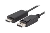 Display Kabel - Lanberg adapter cable - DisplayPort / HDMI - 5 m - CA-DPHD-11CC-0050-BK