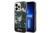 Handys - Cover & Cases - GUESS Jungle Collection case for iPhone 14 Pro Max - green - 3666339064433