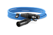 Audio Kabel - Røde XLR Cable - Blau - 3 m - XLR3M-B