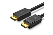 Display Kabel - UGREEN DP102 DP 1.2 / DP 1.2 (4K) Cable - 1m - Black - 10244
