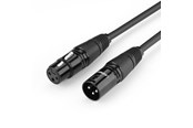 Audio Kabel - UGREEN AV130 Audio Cable XLR (female) - XLR (male) for Microphone / Amplifier - 2m - Black - 20710B