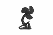 Babypflege - Fresh Kid Stroller fan black - 3049