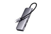 Dockingstationen - UGREEN CM195 ​​6in1 USB-C HUB - HDMI / 2x USB-A 3.0 / USB-C PD / SD / TF reader - Gray - 15214