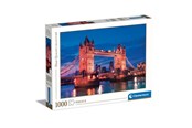 Puzzle - Clementoni Puzzle HQC Tower Bridge at Night 1000 pieces 2D Puzzles - 39674