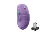 Maus - Keychron G6 HE 8K Frosted Lavender - Gaming Maus (Lila) - G6-HB4
