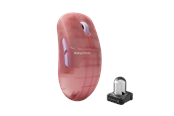 Maus - Keychron G6 HE 8K Frosted Pink - Gaming Maus (Pink) - G6-HB5