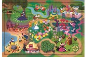 Puzzle - Clementoni Puzzle Story Maps Alice in Wonderland 1000 pieces 2D Puzzles - 39785
