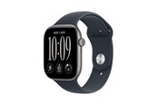 Smartwatches, Pulsuhren, Sportuhren & Schrittzähler - Apple Watch Series 12 GPS + Cellular 46mm Space Grey Aluminium Case with Navy Blue Sport Band - M/L - MJG74QN/A