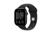 Smartwatches, Pulsuhren, Sportuhren & Schrittzähler - Apple Watch Series 12 GPS + Cellular 46mm Black Aluminium Case with Black Sport Band - S/M - MJG84QN/A