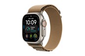 Smartwatches, Pulsuhren, Sportuhren & Schrittzähler - Apple Watch Ultra 4 GPS + Cellular 49mm Natural Titanium Case with Desert Alpine Loop - L - MJAG4DH/A
