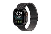 Smartwatches, Pulsuhren, Sportuhren & Schrittzähler - Apple Watch Ultra 4 GPS + Cellular 49mm Black Titanium Case with Black Titanium Milanese Loop - M - MJAV4DH/A