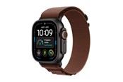 Smartwatches, Pulsuhren, Sportuhren & Schrittzähler - Apple Watch Ultra 4 GPS + Cellular 49mm Black Titanium Case with Burgundy Alpine Loop - M - MJC14DH/A
