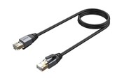 Netzwerk - Kabel - Unitek network cable - 1.5 m - black - Schwarz - 1m - C18149AGY03-1.5M