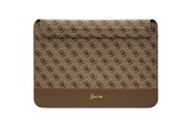 Systemzubehör - GUESS 4G Stripe Metal Logo case for a 14" laptop - brown - 3666339110833