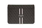 Systemzubehör - GUESS 4G Printed Stripes cover for a 14" laptop - black - 3666339120511