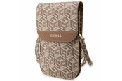 Taschen - GUESS Handbag GUWBHGCFSEW brown/brown GCube Stripe - 3666339112752