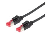 Netzwerk - Kabel - Roline Dätwyler patch cable - 1 m - black - Schwarz - 1m - 21.05.0015