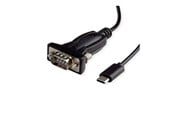 Netzwerkadapter (Netzkarte, Druckserver, u.s.w.) - Roline VALUE - serial adapter - USB-C - RS-232 x 1 - 12.99.1162