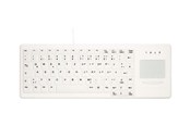 Tastaturen - Cherry Contour Active Key AK-C4400 - keyboard - US - white Input Device - Tastatur - Englisch (US) - Weiss - AK-C4400F-GUS-W/US