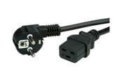 Stromkabel (Intern) - Roline VALUE - power cable - power CEE 7/7 to IEC 60320 C19 - 2 m - 19.99.1552