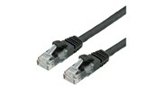 Netzwerk - Kabel - Roline VALUE patch cable - 10 m - black RAL 9011 - Schwarz - 21.99.1467